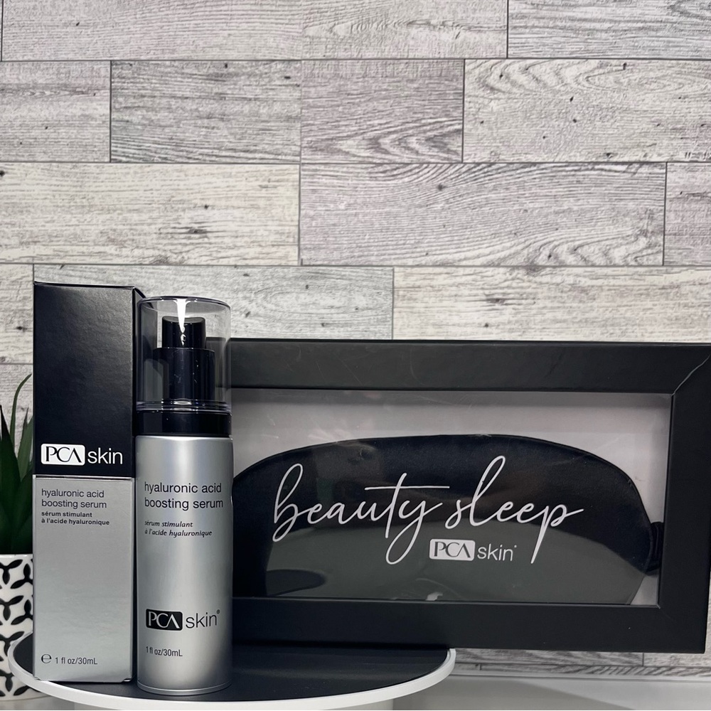 BNIB PCA Skin Hyaluronic Acid Boosting Serum FULL Sz➕BNIB PCA Skin Sleep Mask‼️